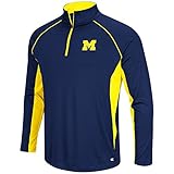 Michigan Wolverines Airstream Quarter Zip Pullover Synthetic Windshirt
