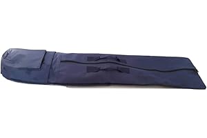 AXDETECT New Large Detector Bag/Carrying Case with Shoulder Strap and Carry Handles. for All Garrett Ace Models, Garrett at Pro & Gold etc. Universal Carrying & Storage Bag for Metal Detectors. (Blue)