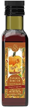 Pumpkin Seed Oil Cold Pressed Virgin Organic 3.4 fl oz/100 ml