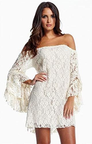 white off the shoulder summer dress