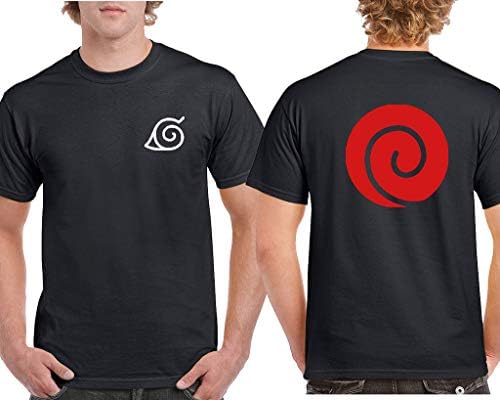 Unisex Adult Youth Naruto Shippuden Uzumaki Dragon Game Video Tshirt