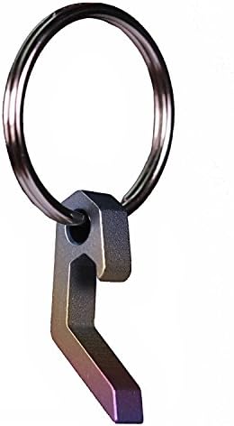 Xthel Titanium Keychain Bottle Opener with Stainless Steel Key Rings(Colored)