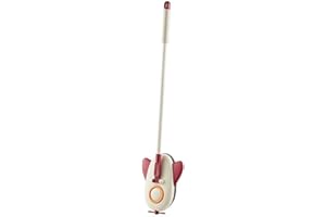 BSMSTONE Mini Mop Kids Mop Housework Pretend Play Gift for Boy Girls (Red)