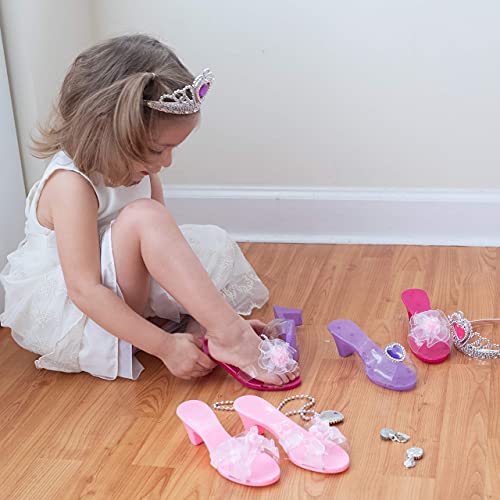 little girl dress up play shoes