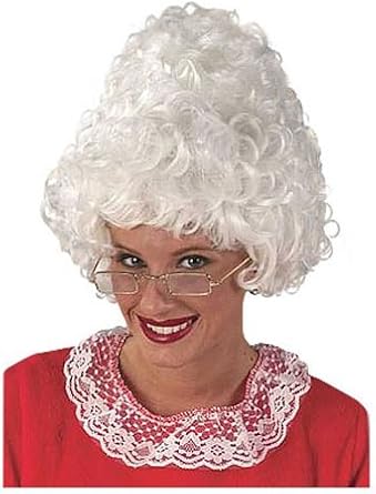 Mrs santa claus wigs Clearance