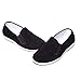 DoGeek Kung Fu Shoes - Martial Arts & Tai Chi Shoes for Men/Women - Black Rubber Sole