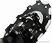ALPS Performance Snowshoes with Pair Antishock Snowshoes Poles + Free Carrying Tote Bag (25 INCHES)