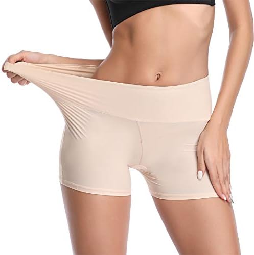 JOYSHAPER Women's Smooth Slip Shorts Under Dresses Comfortable Boyshorts Panties Nylon Spandex Underwear Stretch Shorts Beige at Amazon Women's Clothing store JOYSHAPER Women's Smooth Slip Shorts Under Dresses Comfortable Boyshorts Panties Nylon Spandex Underwear Stretch Shorts Beige at Amazon Women's Clothing store