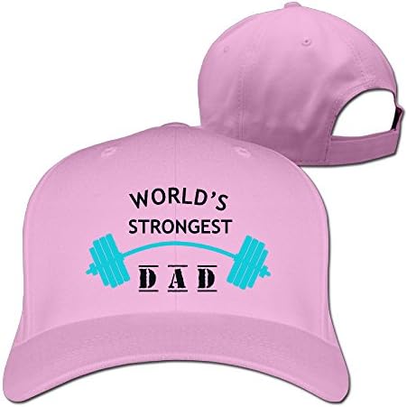 World's Strongest Dad Baseball Caps