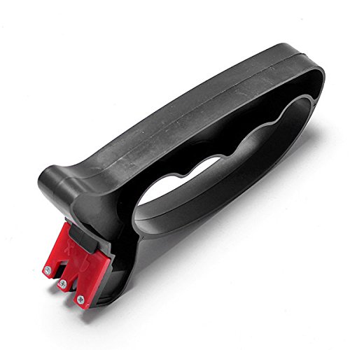 Diamond Sharpen - 2 In1 Handheld Knife Sharpener Scissors Blade Cooking Home Living Essential - Whetston Stone Sharpeners Double Scissor Card Sided Tool Taper Knives Scalpel Steel Sharp