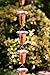 Monarch Rain Chains 26600 Monarch Pure Funnel Rain Chain, 8-1/2-Feet Length, Natural Copper