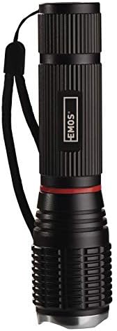 P3111 - Lanterna LED (Alumínio, 230 lúmens, foco ajustável, luz lateral LED COB)