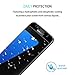 LK [3 Pack] Screen Protector for Samsung Galaxy S7, [Full Cover] [Japan Tempered Glass] with Lifetime Replacement Warranty