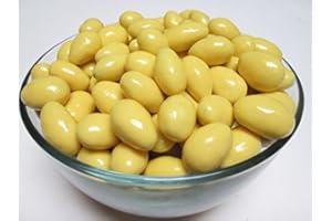 CANDYMAX Lemon Creme Almonds, 2 pound bag.