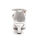 superpark Women's Latin Dance Shoes with Soft Sole Female Latin Sandals Ballroom Dance Shoes
