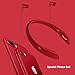 Bluetooth Headphones / Headset Rymemo Super Long Battery Music Stereo Sports/Running Wireless Earphones Vibration Neckband Style for Cellphone, iPhone Red