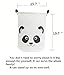 TIBAOLOVER Baby Laundry Basket Baby Hamper Kids Laundry Hamper Cute Toy Storage Bin Organizer for Boys and Girls Panda Nursery Room Decor(Panda)