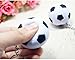 iMagitek 15 Pack Soccer Keychains for Party Favors Supplies, School Carnival Prizes, Party Bag Gift Fillers, Soccer Ball Stress Relieve Ball