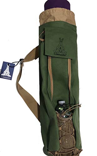Llamaste-Premium-Canvas-Mat-Bag-Olive Llamaste-Premium-Canvas-Mat-Bag-Olive