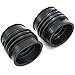 Red Hound Auto 2 Air Cleaner Intake Hoses Compatible with Toyota (Camry 1997-2001, Solara 1999-2003) 3.0L Rubber Boot 1999-2003