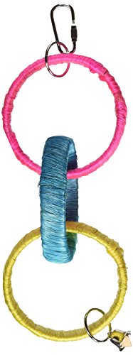 Prevue Pet Products BPV62379 Coconut Fiber Tropical Teasers Sisal Bird Toy, Orbit