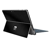 ProElife Ultra Slim Decal Skin Sticker Protector Cover for New Microsoft Surface Pro 6 (2018 Release) Surface Pro 5 2017 Version and Surface Pro 4 12.3-Inch (Black)