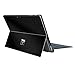 ProElife Ultra Slim Decal Skin Sticker Protector Cover for New Microsoft Surface Pro 6 (2018 Release) Surface Pro 5 2017 Version and Surface Pro 4 12.3-Inch (Black)