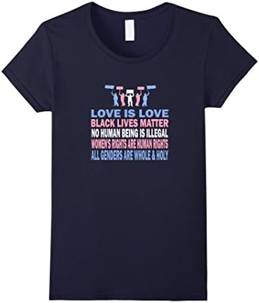 Womens LGBT Transgender All Of The Important Issues T-Shirt XL Navy