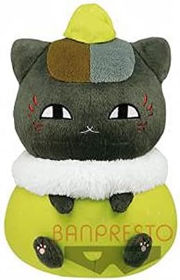 Amazon 夏目友人帳 でっかいぬいぐるみ いちごニャンコ先生 約23cm 黒ニャンコ先生 単品 ぬいぐるみ おもちゃ