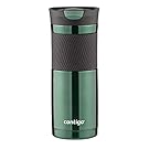 Contigo SnapSeal Byron Stainless Steel Travel Mug, 20 oz., Greyed Jade