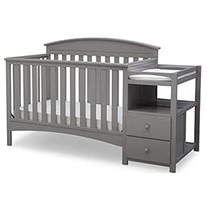 walmart cribs grey