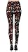 VIV Collection Plus Size Printed Brushed Ultra Soft Leggings (Animal Wintertime)