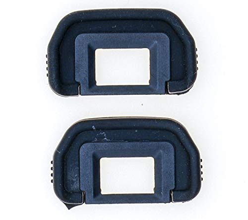 PROtastic® Replacement EB Eyecup For Canon EOS 5D Mark II/5D/6D/70D/60D/60Da/50D/40D Cameras (2 pack)