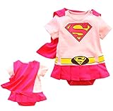 VogueFashion Baby Superhero Jumpsuit with Removable
