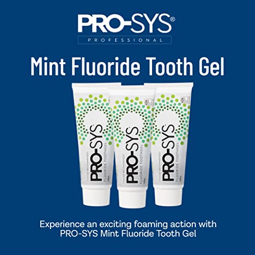 PROSYS® Mint Fluoride Toothpaste Gel, ADA Approved, Prevents Cavities