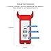 MOMAX USB C Quick Charger, Ultra Fast 3 Port 27W USB Wall Charger with 5V 3A Type-C Port and AutoMax Technology for Galaxy S8 S8+ / Edge / Plus, LG, Nexus, HTC and More (Red)