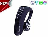 Bluetooth Headset V4.1 - Wireless Bluetooth Speakers Headset Earbuds Headphones Earpieces In-Ear Stereo Sweatproof Lightweight Noise Cancelling Mute Switch Hands Free with Mic for iPhone and Android