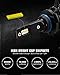 OXILAM 9006 LED Headlight Bulbs 10,000 Lumens Extremely Bright Mini Design HB4 All in One Conversion Kit 6000K White (Pack of 2)