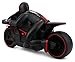 Velocity Toys Speed Lightning Remote Control RC Motorcycle Car 2.4 GHz Control System Rechargeable RTR w/ Bright LED Headlights (Colors May Vary)