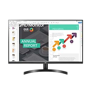 LG 32QN600-B 32-Inch QHD (2560 x 1440) IPS Monitor with HDR 10, AMD FreeSync with Dual HDMI Inputs, Black