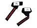 Bear Grips Neoprene Padded Lifting Straps, non-slip, extra grip, 5mm padded wrist straps for dead lifts, weight lifting, powerlifting (colors: black & pink, one-size, pairs: two straps per pack)