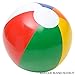 Rhode Island Novelty Inflatable 12 Inch Multicolored Beach Balls, Set of 36