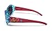 Nickelodeon Paw Patrol Skye Girl's Sunglasses in Turquoise and Pink - Clear Blue Design with Flowers