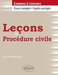 Leçons de procédure civile