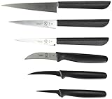 Mercer Culinary 7 Piece Carving Knife Set, Black