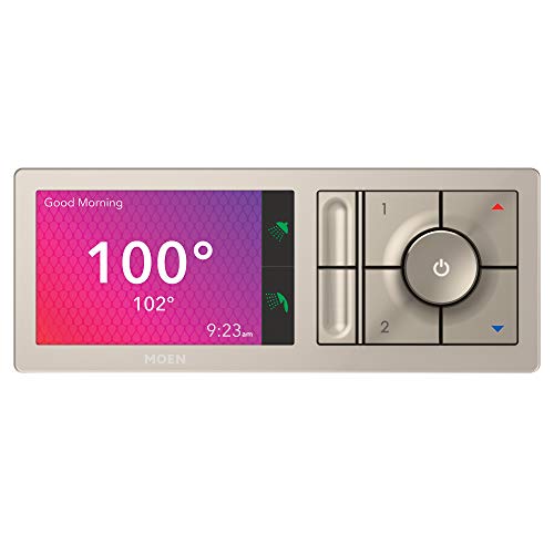 Moen TS3302TB Smart Shower 2-Outlet Digital Shower Controller for Thermostatic Shower Valve, Terra Beige - Image 3