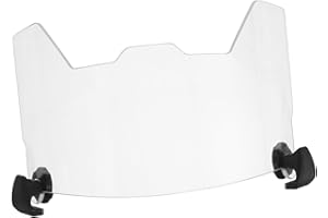 BIUDECO Scratch Resistant Football Helmet Visor for Youth Adults Clear Protective Eye Shield with Easy