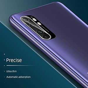 UniqueMe [2+3 Pezzi Pellicola Protettiva per xiaomi mi note 10 lite TPU Film + Pellicola fotocamera per xiaomi mi note… - immagine 6