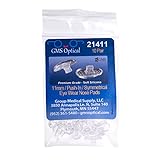 11mm, 10 Pair Tear Drop Shape Push on GMS Optical® Premium Grade Soft Silicone