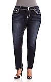 WallFlower Juniors Plus Size Luscious Curvy Skinny Jeans
